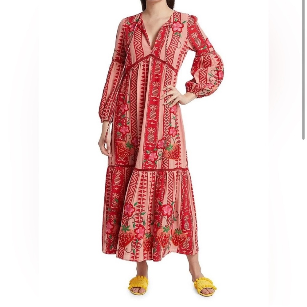 NWOT! Farm Rio Jacquard Dress